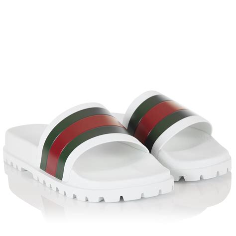 gucci web slide sandal